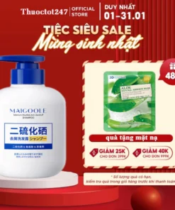 Alternative view of Dầu gội giảm nấm ngứa da đầu Maigoole - Maigoole sạch gàu, giúp tóc suôn mượt chắc khoẻ