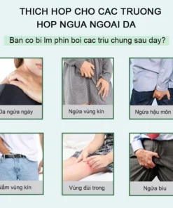 Kem giảm ngứa Kem bôi nấm ngứa Chăm sóc vùng kín Chống ngứa nhanh 30g Giảm nhẹ ngứa da Bên trong đùi Hậu môn Chàm Mông 12 namngua4