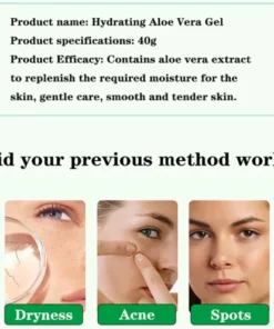 Gel Nha Đam Dưỡng Ẩm & Làm Mềm Da - Gel Lô Hội 92% Aloe Vera Gel 15 nhadam6