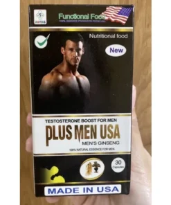 Alternative view of Viên uống PLUS MEN USA- tăng cường sinh lý nam hiệu quả- nhập khẩu chính hãng Mỹ