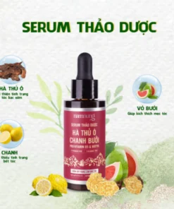 Alternative view of Serum thảo dược NAM NUNG hỗ trợ phục hồi, kích thích mọc tóc, chiết xuất bồ kết, chanh, vỏ bưởi dung tích 30ml