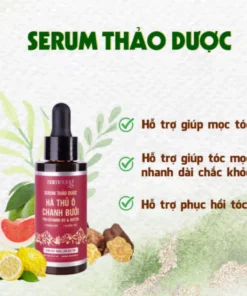 Serum thảo dược NAM NUNG hỗ trợ phục hồi, kích thích mọc tóc, chiết xuất bồ kết, chanh, vỏ bưởi dung tích 30ml 5 thaoduoc2
