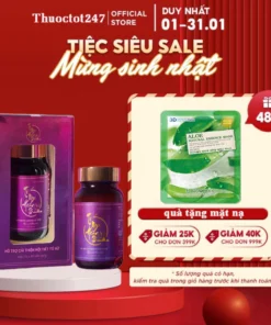 Tố Ngọc Hoàn Plus - Hỗ trợ bổ sung estrogen thực vật, cân bằng nội tiết