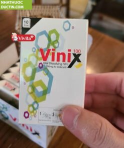 Tem ngậm Vinix 100 kéo dài thời gian quan hệ Vinix có tốt không?
