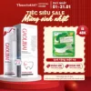 Gel Nano Bạc GAOLIBAI đánh bật cao răng, Sạch mảng bám, Trắng răng - Hộp 120g