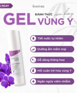 Gel Femivita Venus Y Passion- Hỗ trợ chăm sóc, se K.H.I, tăng cảm hứng vùng Y, kháng khuẩn phụ khoa 12 ham2