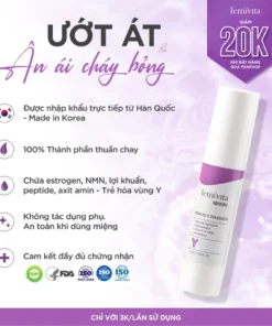 Gel Femivita Venus Y Passion- Hỗ trợ chăm sóc, se K.H.I, tăng cảm hứng vùng Y, kháng khuẩn phụ khoa 14 ham4
