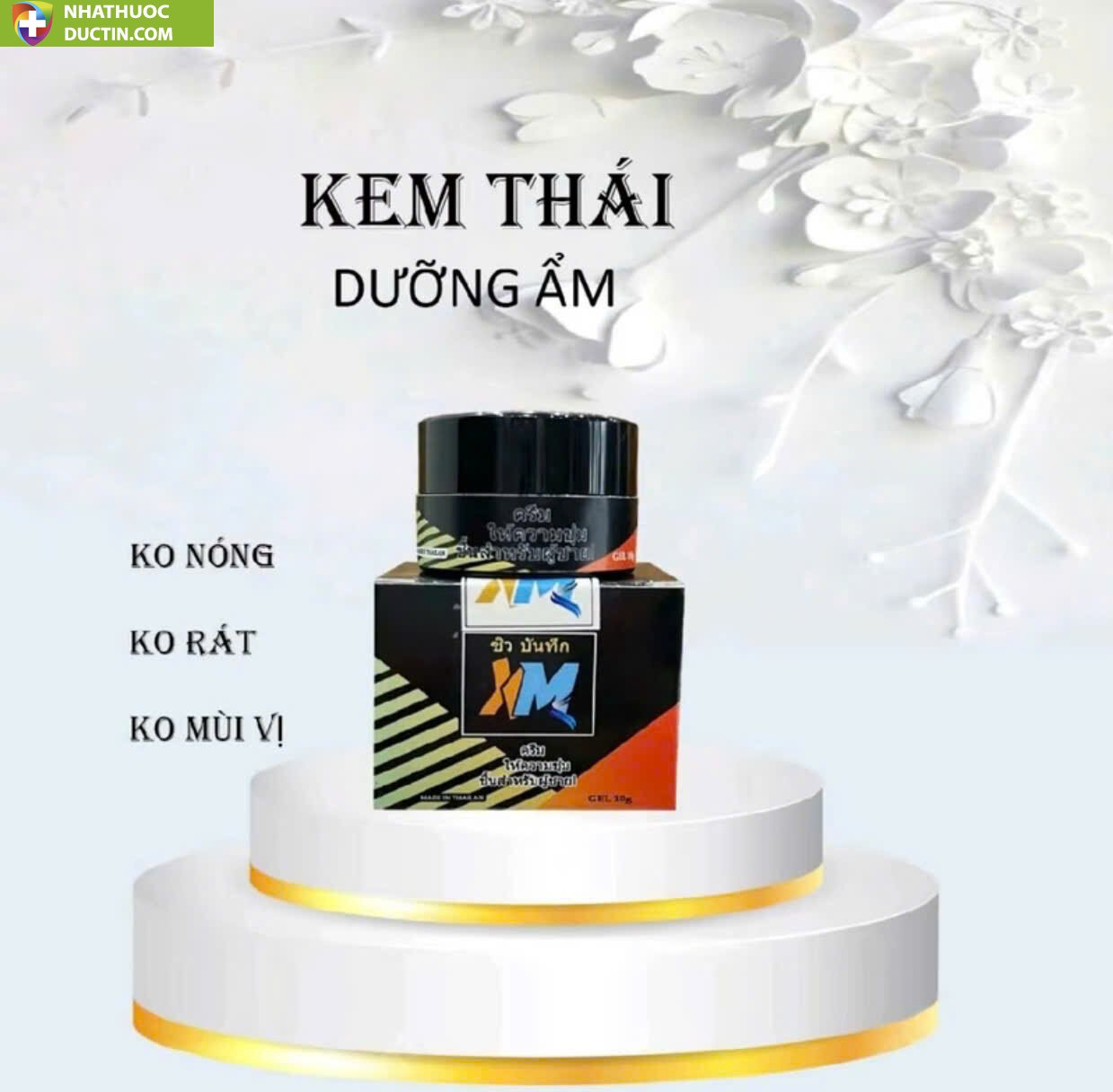 Hũ kem thái sinh lý nam XM , hũ 10gr 2 hukemthai