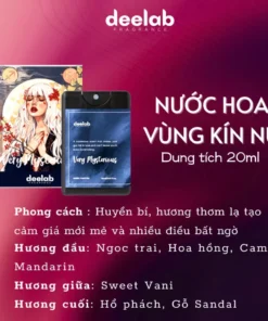 Alternative view of Nước hoa vùng kín nữ Deelab quyến rũ, ngọt ngào, chai 20ml dạng xịt