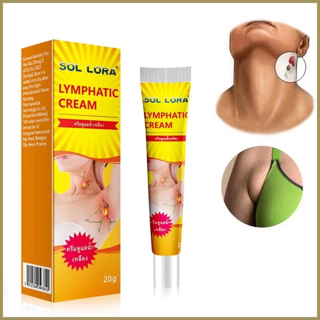 Kem Tan Hạch SOL LORA LYMPHATIC CREAM, Kem SOL LORA Hỗ Trợ Tiêu Hạch, U Mỡ, Hạch Bạch Huyết, U Bã Đậu 7 Kem Tan Hạch SOL LORA LYMPHATIC CREAM, Kem SOL LORA Hỗ Trợ Tiêu Hạch, U Mỡ, Hạch Bạch Huyết, U Bã Đậu - Ảnh 7