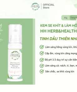 Kem dưỡng hồng và se khít vùng kín HH Herb & Health 30ml Xmiu Shop 14 khukin3