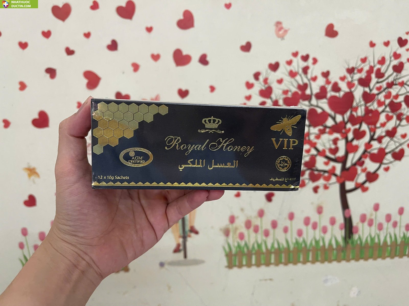 Mật Ong ROYAL HONEY VIP Hộp 12 GÓI Malaysia Chính Hãng 17 lanh1 scaled