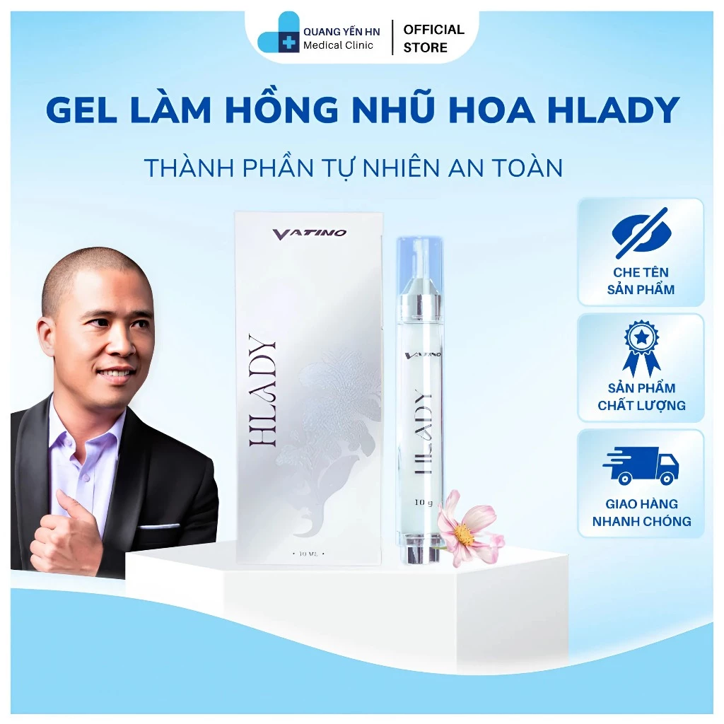 Kem hỗ trợ làm hồng nhũ hoa, hồng vùng kín Hlady cải thiện sắc tố, hỗ trợ giúp nhũ hoa, vùng kí hồng hào, quyến rũ 2 Kem hỗ trợ làm hồng nhũ hoa, hồng vùng kín Hlady cải thiện sắc tố, hỗ trợ giúp nhũ hoa, vùng kí hồng hào, quyến rũ - Ảnh 2