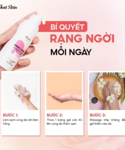 Alternative view of Kem Hồng Nhũ Hoa Sweet Candy Just Skin Làm Hồng Vùng Kín, Trẻ Hoá Giảm Thâm Bikini Hương Thơm Mát