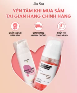 Kem Hồng Nhũ Hoa Sweet Candy Just Skin Làm Hồng Vùng Kín, Trẻ Hoá Giảm Thâm Bikini Hương Thơm Mát 11 nhhoa7