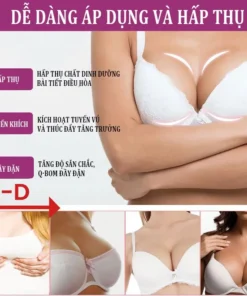 Kem nở ngực SADOER nâng ngực 20g kem săn chắc ngực kem tăng ngực kem nâng ngực kem bôi ngực kem bôi nở ngực 17 tonguc6