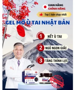 Gel ù tai nhật bản - Giảm Ù Tai, Giảm Áp Lực Tai, Tăng Thính Lực, Ngủ Ngon Giấc 12 utai2