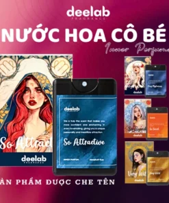 Nước hoa vùng kín nữ Deelab quyến rũ, ngọt ngào, chai 20ml dạng xịt