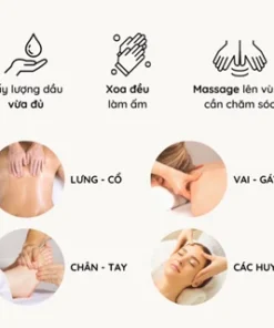Alternative view of Tinh Dầu Gừng Massage Body | Dầu Masa Chai 1000ml, Dùng Trong Dưỡng Sinh Spa.