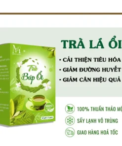 Trà Búp Ổi Túi lọc tan mỡ giảm cân hỗ trợ kiểm soát cân nặng an toàn ổn định đường huyết hộp 60 túi 12 bupoi4