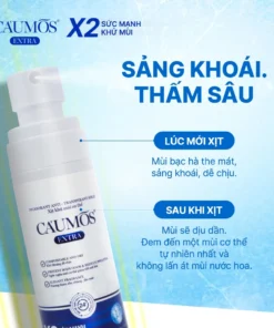 Alternative view of Xịt Khử Mùi Toàn Thân chuyên sâu CAUMOS EXTRA 50ml Giảm tiết Mồ Hôi sáng mịn da, khử mùi suốt 24H - Xịt Caumos EXTRA