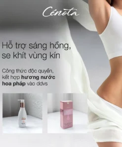Dung dịch vệ sinh phụ nữ Cenota làm sạch dịu nhẹ, hương nước hoa Pháp, ddvs hỗ trợ làm hồng, se khít 13 cenota5