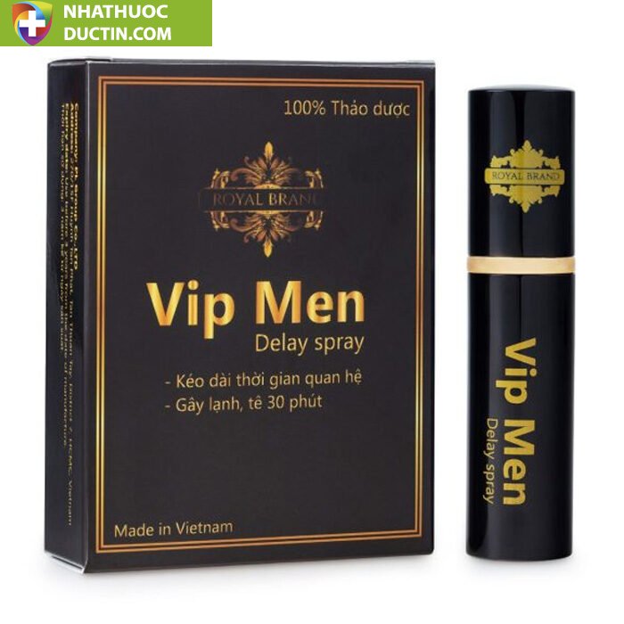 Chai Xịt Chống Xuất Tinh Sớm Vip Men Delay Spray 10ml 14 chai xit chong xuat som vip men 1