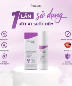 Alternative view of Femivita Gel Venus Y Passion - Tăng cảm hứng ân ái, hỗ trợ giảm khô hạn, đau rát Dưỡng ẩm