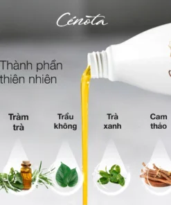Dung dịch vệ sinh phụ nữ Cenota làm sạch dịu nhẹ, hương nước hoa Pháp, ddvs hỗ trợ làm hồng, se khít 15 enota3