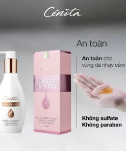 Dung dịch vệ sinh phụ nữ Cenota làm sạch dịu nhẹ, hương nước hoa Pháp, ddvs hỗ trợ làm hồng, se khít 17 enota7