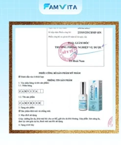 Alternative view of Xịt Khử Mùi hôi nách, chân FamFresh, khử mùi hôi cơ thể nam nữ, không dính bết, không ố áo, hiệu quả 48 giờ - 30ml