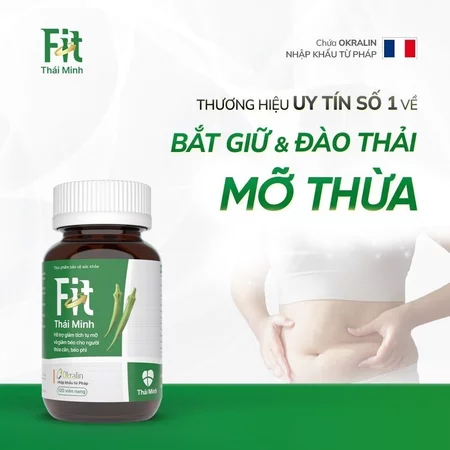 FIT Thái Minh - Hỗ trợ giảm béo, giảm tích tụ mỡ và giảm cân nặng - Hộp 120 viên 11 fitthai1
