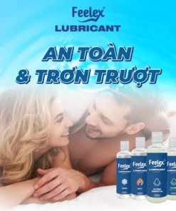Gel bôi trơn Feelex Lubricant siêu trơn, lâu khô, lạnh gốc nước an toàn 250ml 15 geltron5