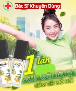 Alternative view of Xịt Khử Mùi Hôi Nách NANY 40ml, Khử Mùi Cơ Thể, Mùi Hôi Nách,Hôi Chân, Ngăn Đổ Mồi Hôi