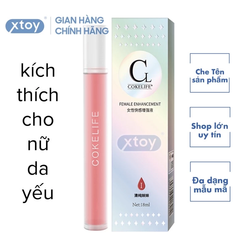 Gel Huyết Thanh Cokelife Female enhancement - Tăng khoái cảm cho nữ 18ml 20 huyetthanh1