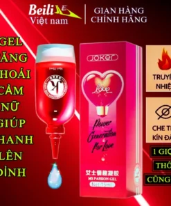 Gel bôi trơn tăng khoái cảm cho nữ LOVE gốc nước không mùi giúp nhanh lên đỉnh trơn mượt tăng độ ẩm