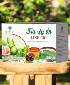 Alternative view of Hộp 50 Trà Túi Lọc Thảo Mộc Lá Ổi Hỗ Trợ Giảm Cân, Giảm Tiêu Chảy, Tiểu Đường, Trà Búp Ổi Rừng Nấm Linh Chi An Mộc Sapa