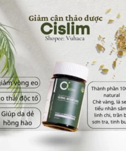 Alternative view of Giảm cân thảo mộc CI SLIM cam kết chính hãng công ty. Cislim mẫu mới nhất hộp nhỏ gọn.
