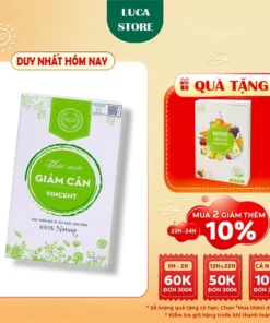 Chính Hãng Giảm Cân Vincent Việt Nam - Trà Thảo Mộc Giảm Cân Giảm Mỡ Trong Máu An Toàn Tặng Detox