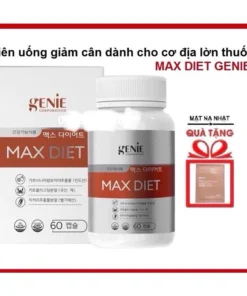 Alternative view of Viên Uống Giảm Cân Max Diet Genie Hàn Quốc - Hộp 60v