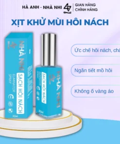 Alternative view of Xịt Khử Mùi Nhà Nhi 47 Giúp Khử Mùi Hôi Nách, Hôi Chân Xịt Thơm Dịu Nhẹ, Giảm Thiểu Mồ Hôi