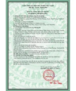 Siro Giảm Cân Nio Slim Plus Giảm Cân nhanh cấp tốc giảm mỡ bụng Hiệu Quả Tặng Kèm Detox Rau Củ 19 nino10