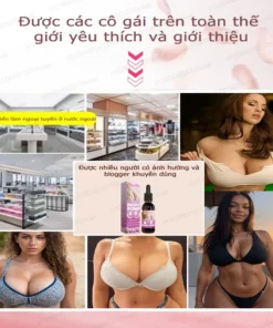 Dầu nở ngực tự nhiên giúp nâng, săn chắc, cải thiện tình trạng ngực chảy xệ và giúp ngực to hơn A-D 13 nonguc6
