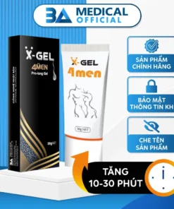 Alternative view of Gel bôi trơn quan hệ X-Gel4Men- Gel Của Phái Mạnh, nâng tầm trải nghiệm cuộc chơi. Tuýp 30Gr