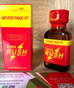 Alternative view of Tinh Dầu Popper Super Rush Red 30ml Đỏ – Chính Hãng USA, Kích Thích Mạnh, Tăng Hưng Phấn