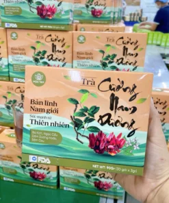 Trà cường nam dương thảo dược tăng cường sinh lý nam bổ thận tăng cường sức khoẻ hộp 30 gói