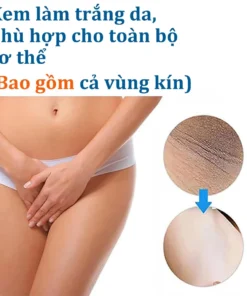 Kem Dưỡng Trắng Da Mờ Thâm Nách, Mông, Đầu Gối, Khuỷu Tay Vitamin C Whitening SADOER 50ml Mờ Đốm Thâm Dưỡng Ẩm EELHOE 14 thamnach3