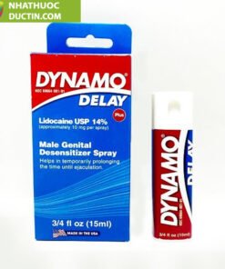 Chai xịt kéo dài thời gian Mỹ Dynamo Delay hộp 1 chai 15ml