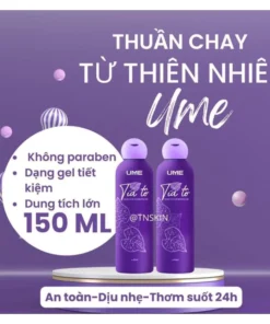 Dung Dịch Vệ Sinh Tía Tô Ume Chính Hãng 150ML Khử Mùi, Làm Sạch Dịu Nhẹ 10 tiato3