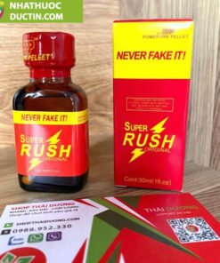 Tinh Dầu Popper Super Rush Red 30ml Đỏ – Chính Hãng USA, Kích Thích Mạnh, Tăng Hưng Phấn 5 tinh dau popper super rush red 30ml do chinh hang usa kich thich manh tang hung phan 1